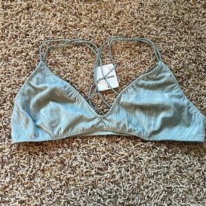 NWT Free People velvet bralette